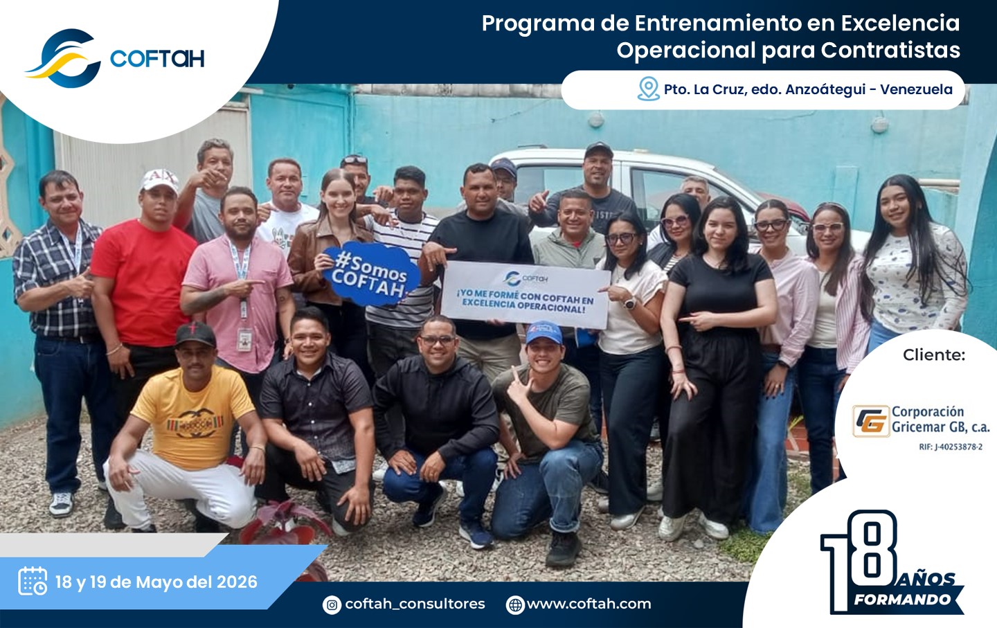 Lee más sobre el artículo Programa de Entrenamiento en Excelencia Operacional para Contratistas en CORPORACION GRICEMAR