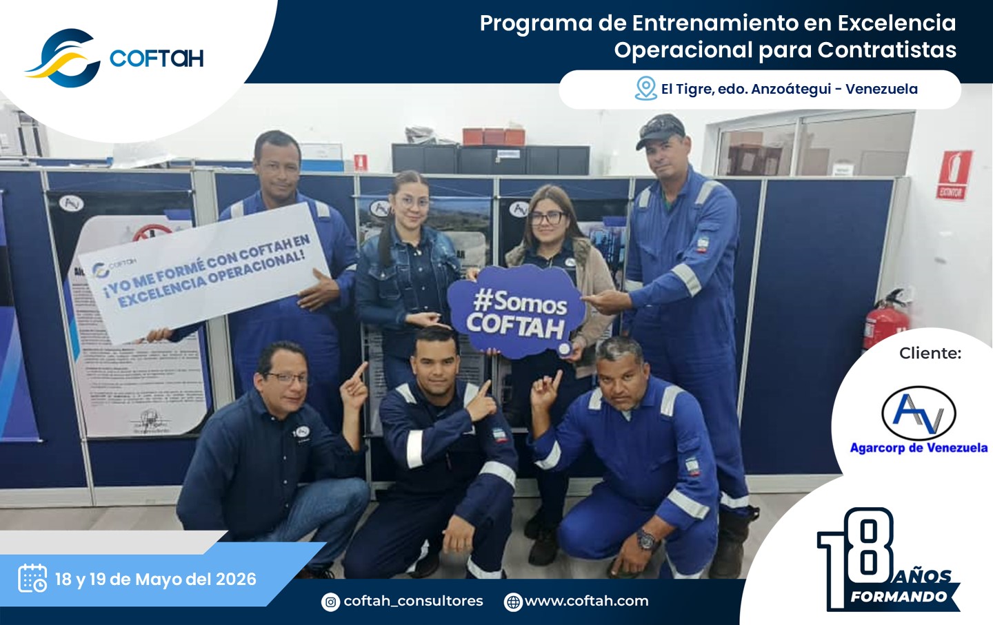 Lee más sobre el artículo Programa de Entrenamiento en Excelencia Operacional para Contratistas en AGARCORP DE VENEZUELA