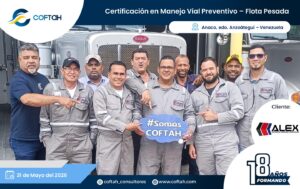 Certificación en Manejo Vial Preventivo – Flota Pesada