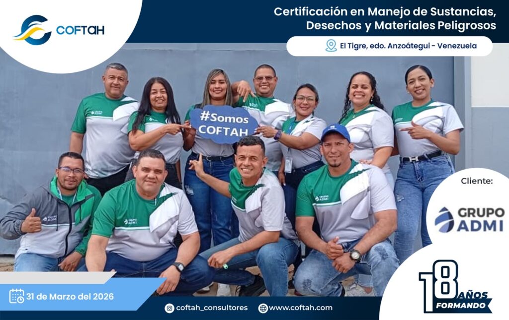 Certificación en Manejo de Sustancias, Desechos y Materiales Peligrosos