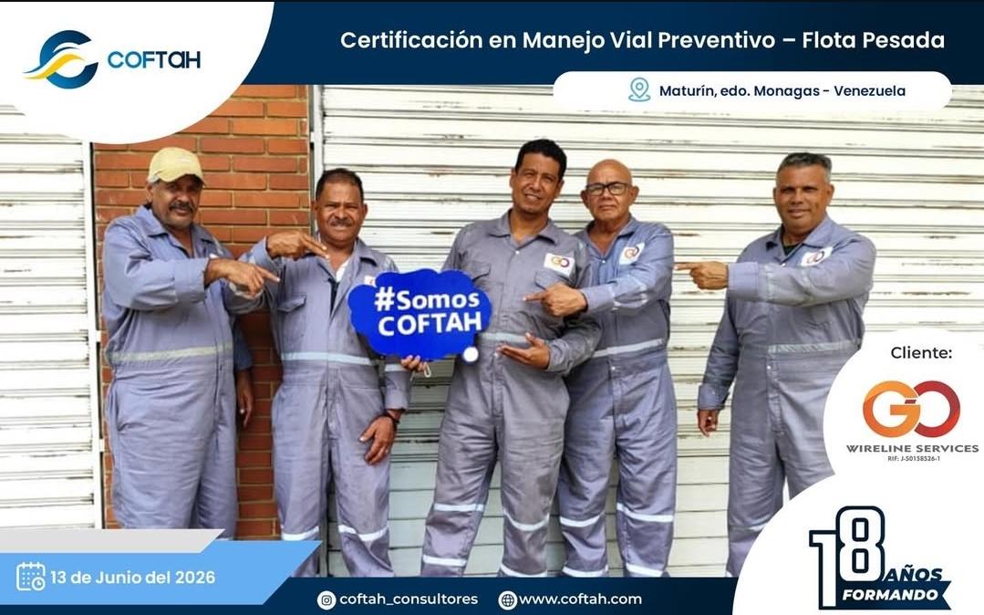 Lee más sobre el artículo Certificación en Manejo Vial Preventivo – Flota Pesada en GO WIRELINE SERVICES