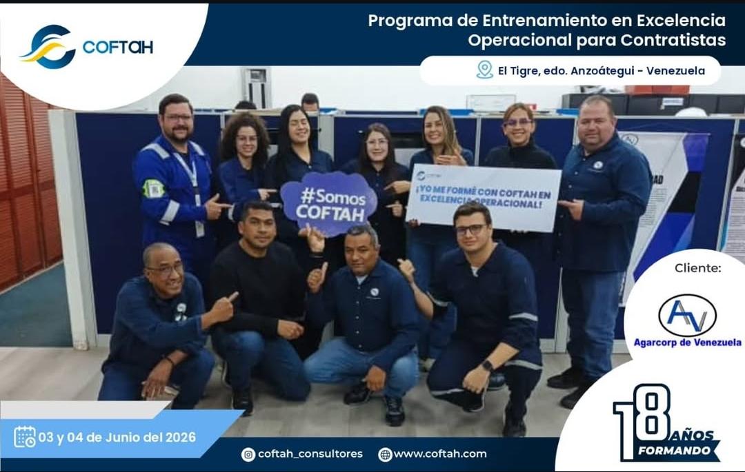 Lee más sobre el artículo Programa de Entrenamiento en Excelencia Operacional para Contratistas en AGARCORP DE VENEZUELA