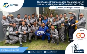 Certificación Internacional con el Sulfuro de Hidrógeno H2S – ANSI Z-390.1 2024