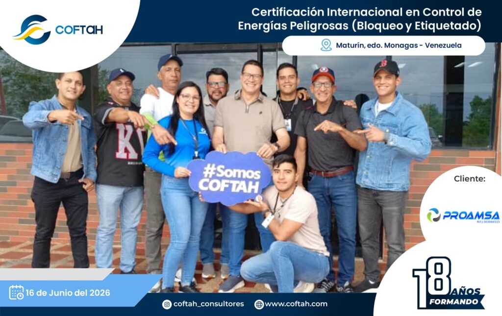 Certificación Internacional en Control de Energías Peligrosas (Bloqueo y Etiquetado) ANSI/ASSP Z244.1-20