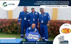 Certificación Internacional en Control de Energías Peligrosas (Bloqueo y Etiquetado) ANSI/ASSP Z244.1-20