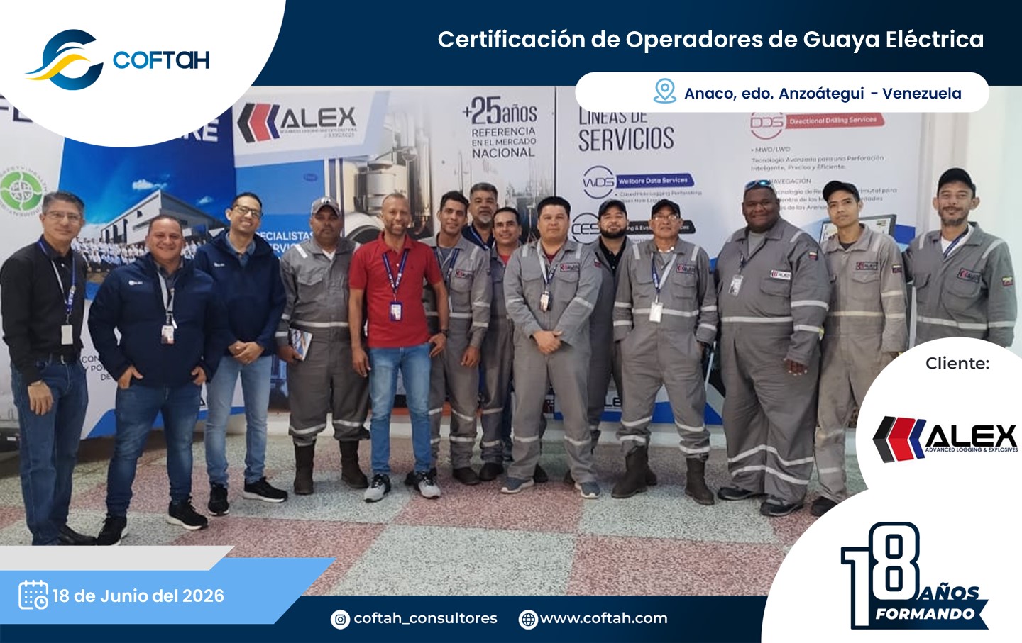 Lee más sobre el artículo Certificación de Operadores de Camión Guaya Eléctrica en ALEX