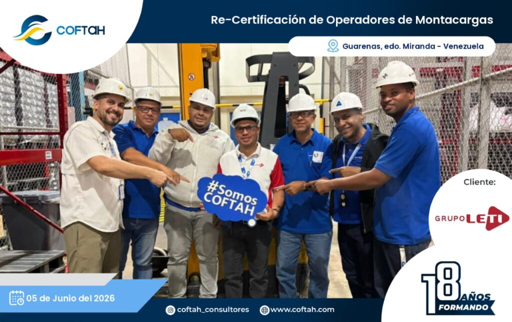 Certificación de Operadores de Montacargas