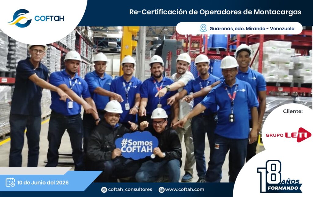 Certificación de Operadores de Montacargas