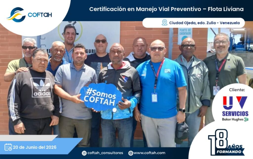 Certificación en Manejo Vial Preventivo – Flota Liviana