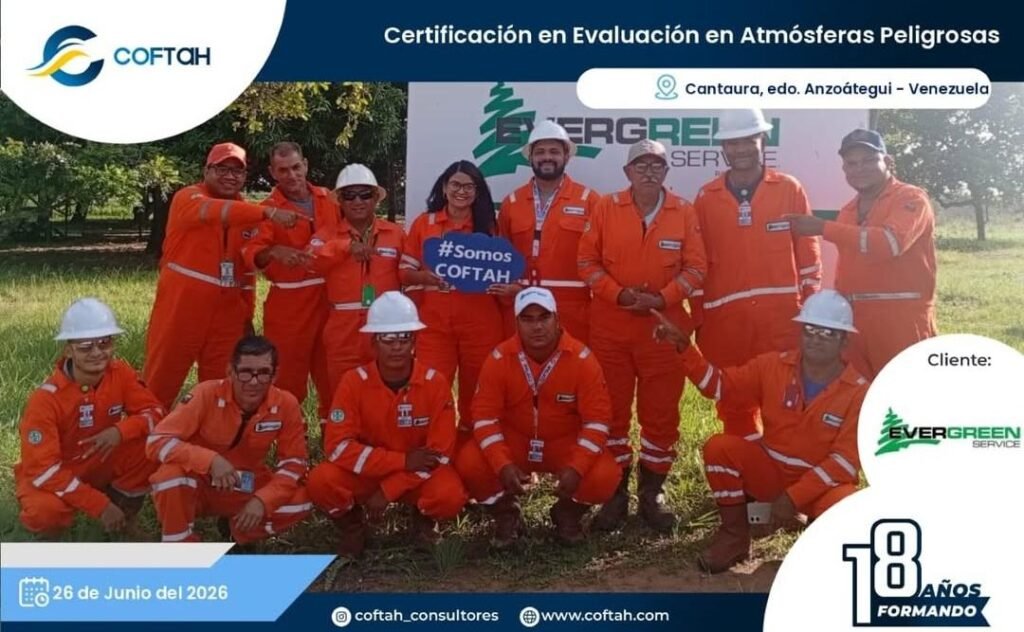 Certificación en Evaluación de Atmósferas Peligrosas