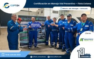 Certificación en Manejo Vial Preventivo – Flota Liviana