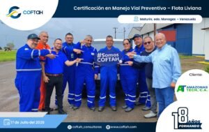 Certificación en Manejo Vial Preventivo – Flota Liviana