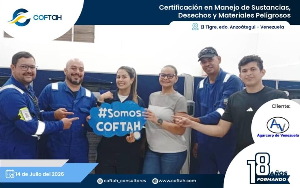 Certificación en Manejo de Sustancias, Desechos y Materiales Peligrosos