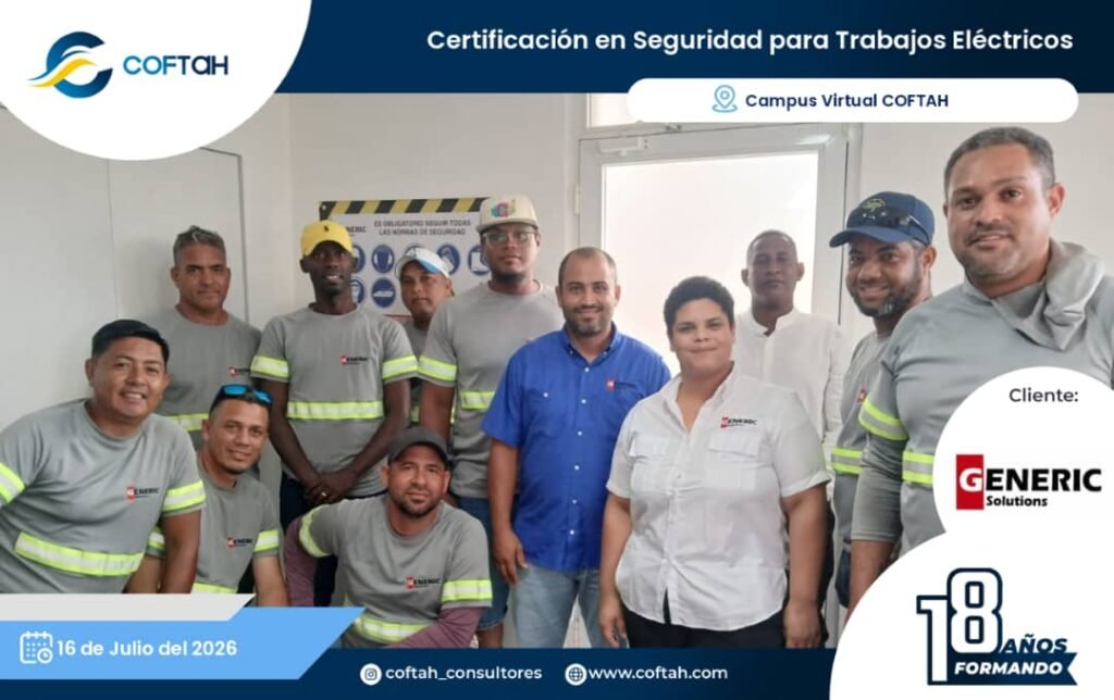Certificación en Seguridad para Trabajos Eléctricos