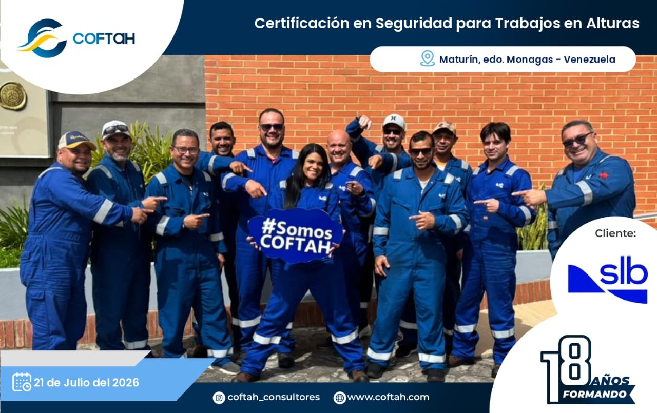 Lee más sobre el artículo Certificación en Seguridad para Trabajos en Alturas en SLB