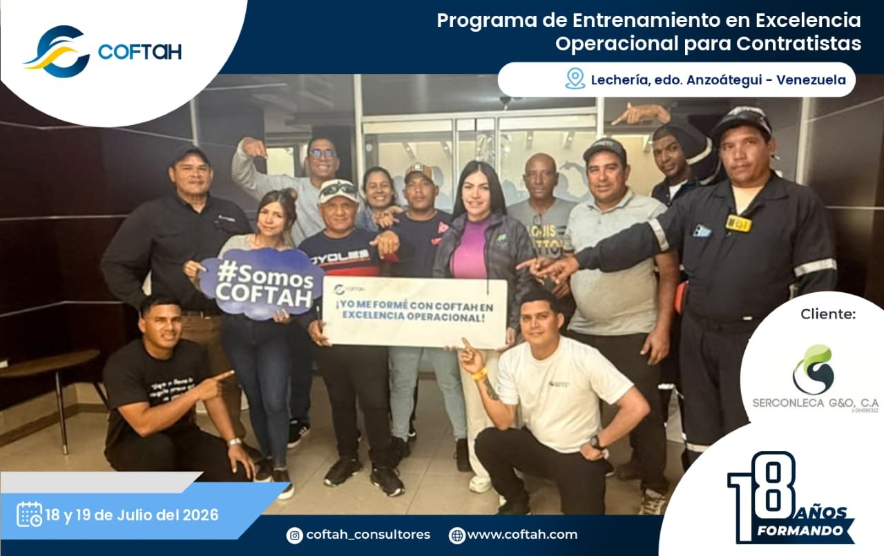 Lee más sobre el artículo Programa de Entrenamiento en Excelencia Operacional para Contratistas en SERCONLECA