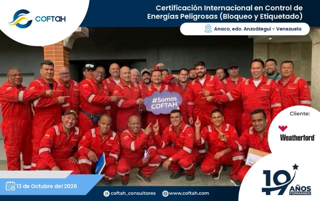 Certificación Internacional en Control de Energías Peligrosas (Bloqueo y Etiquetado) ANSI/ASSP Z244.1-20