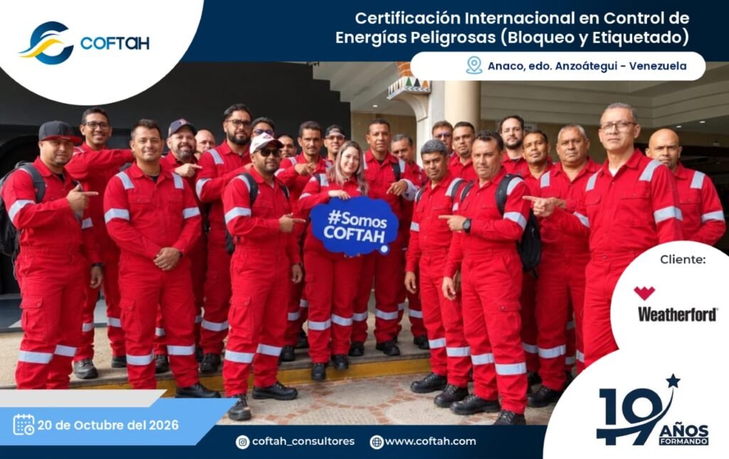 Certificación Internacional en Control de Energías Peligrosas (Bloqueo y Etiquetado) ANSI/ASSP Z244.1-20