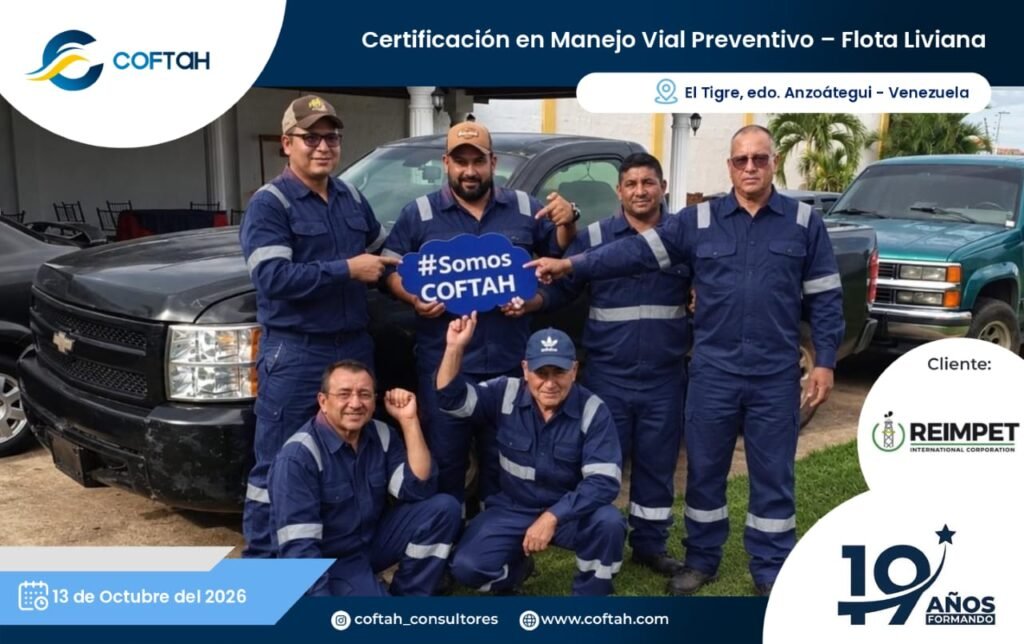 Certificación en Manejo Vial Preventivo - Flota Liviana