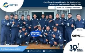 Certificación en Manejo de Sustancias, Desechos y Materiales Peligrosos