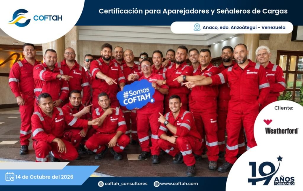 Certificación para Aparejadores y Señaleros de Cargas