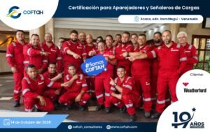Certificación para Aparejadores y Señaleros de Cargas